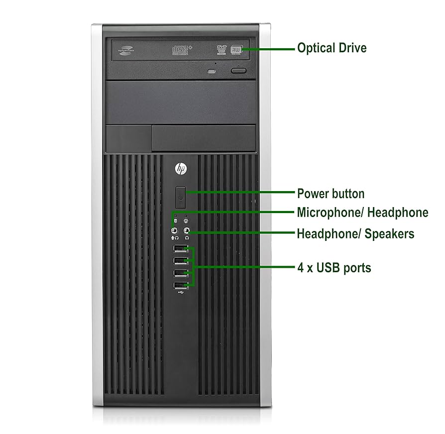 Windowsデスクトップ HP Compaq Elite 8300 USDT / Win11_24H2 HP 8300 Windows 11 Desktop Computer 1TB HDD 8GB Core i5 WIFI